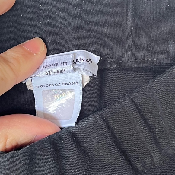 Dolce & Gabbana Leggings, Black and Gold, Girl's 5 - Picture 11 of 11